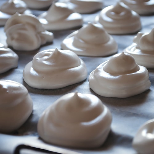 Aquafaba Meringues