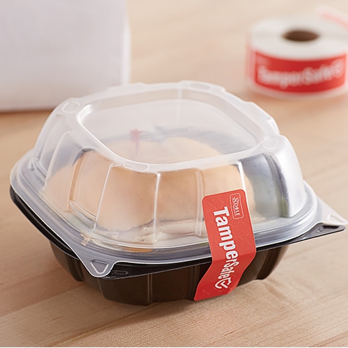 tamper-evidence Closure Takeaway Food Trays Disposable Bento Lunch