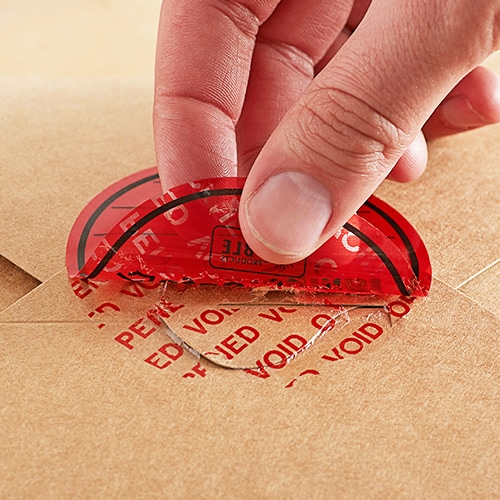 Tamper Evident Seal Tamper Evident Security Labels JOCIL