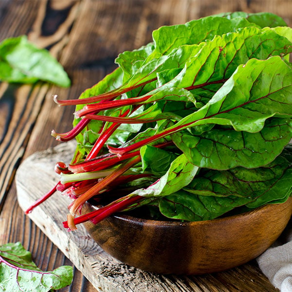 bowl of leafy greens