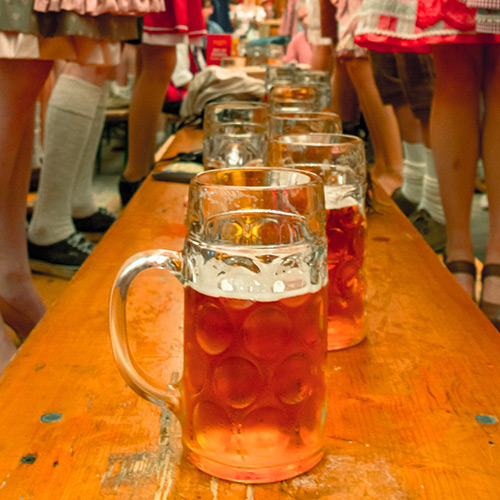 Blue White Oktoberfest Party German Beer Festival Celebration Tableware Napkins 