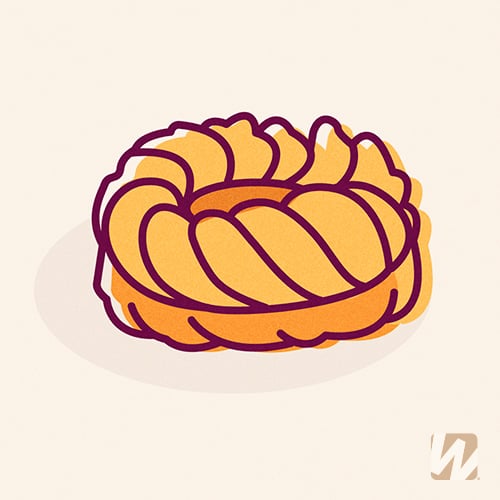 Cruller Donut