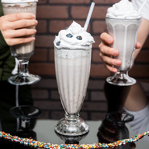 three Milkshakes