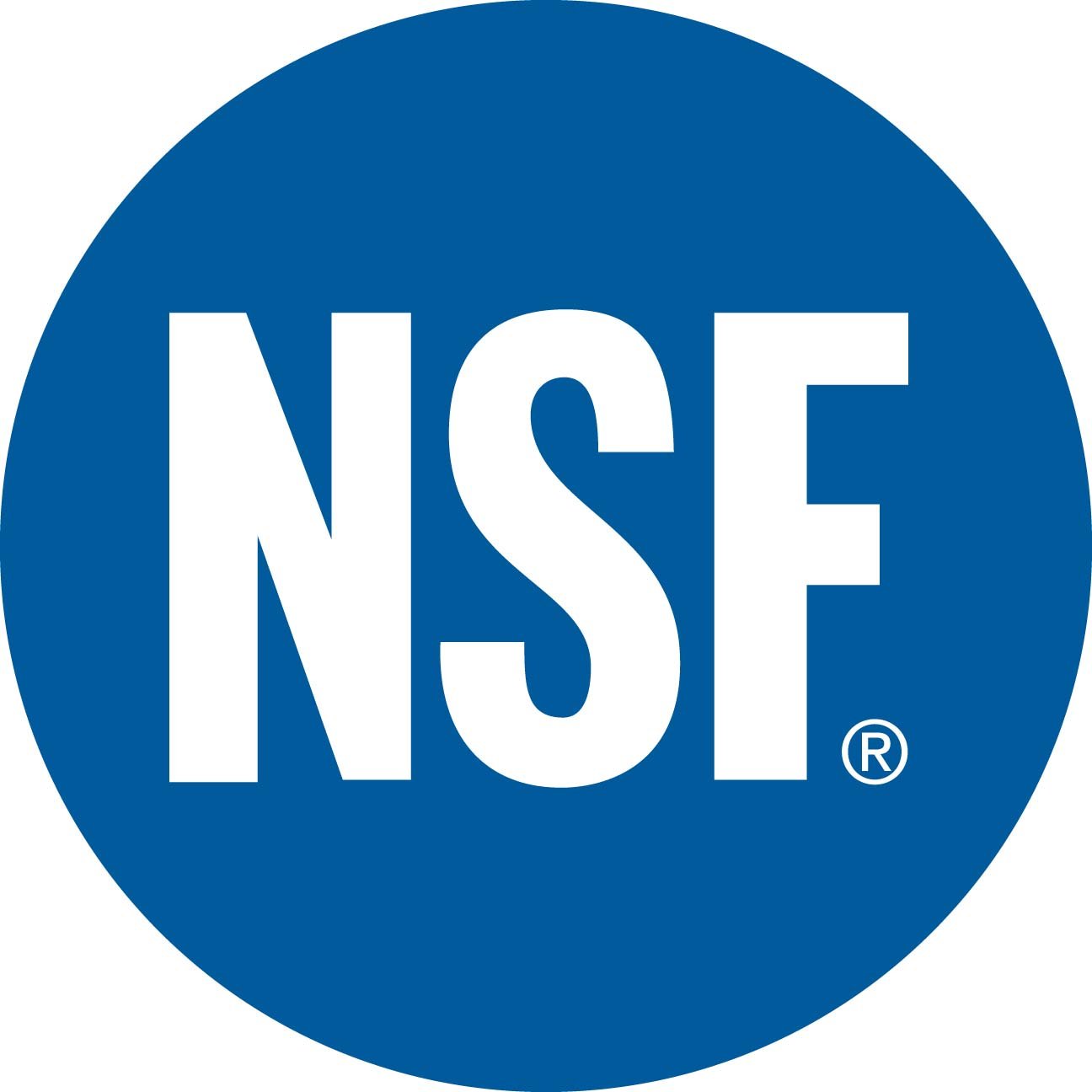 NSF certified blue logo