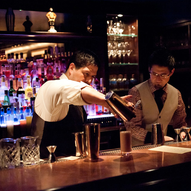 bartenders at a grand opening