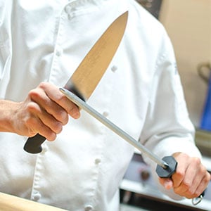 Knives And Chopping Board