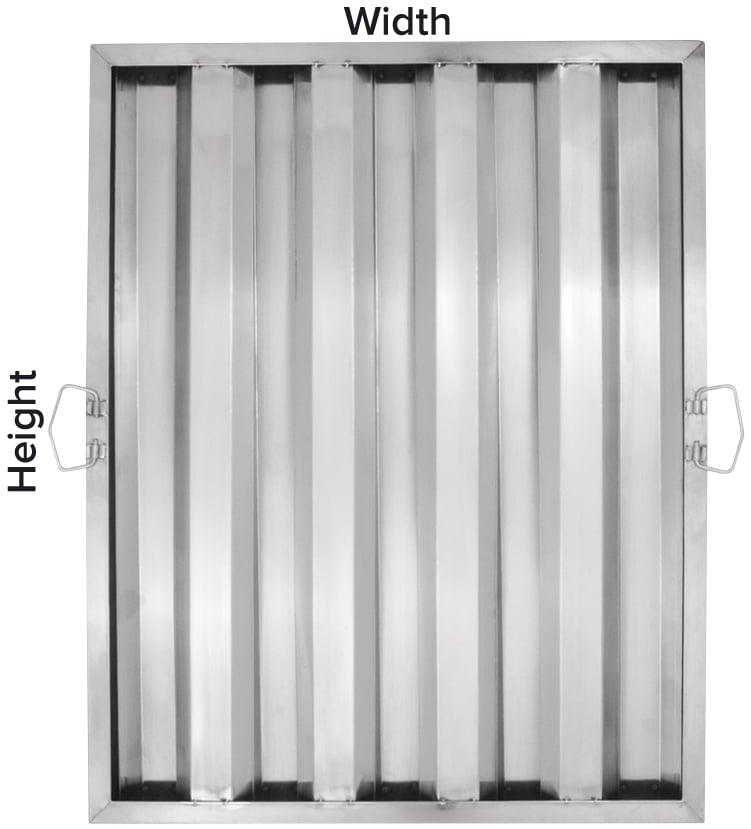 Exhaust Hood Filter Measurements