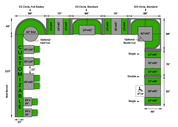 Booth Seating Chart