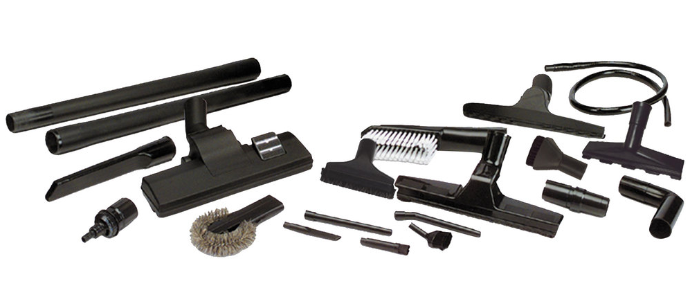 Common vacuum cleaner tools and accessories