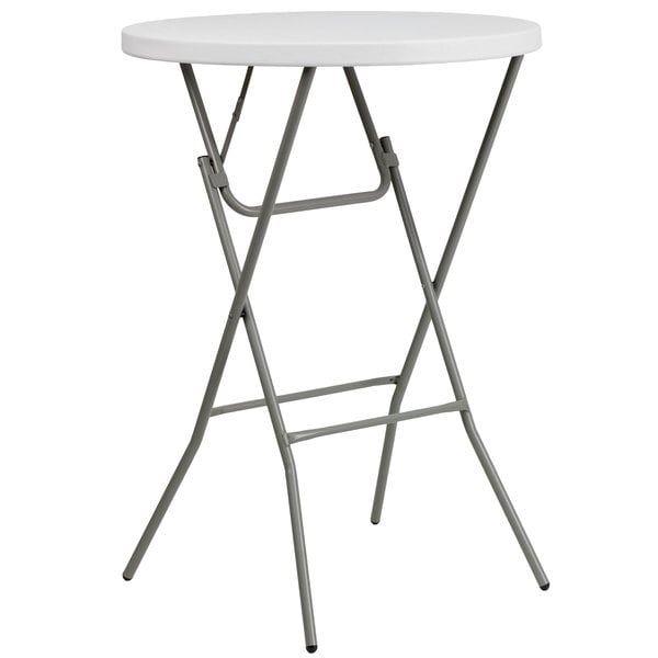 Bar height folding table