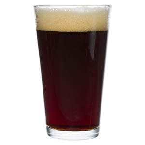 American Imperial Porter in a pint glass