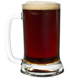 English Brown Ale in a mug