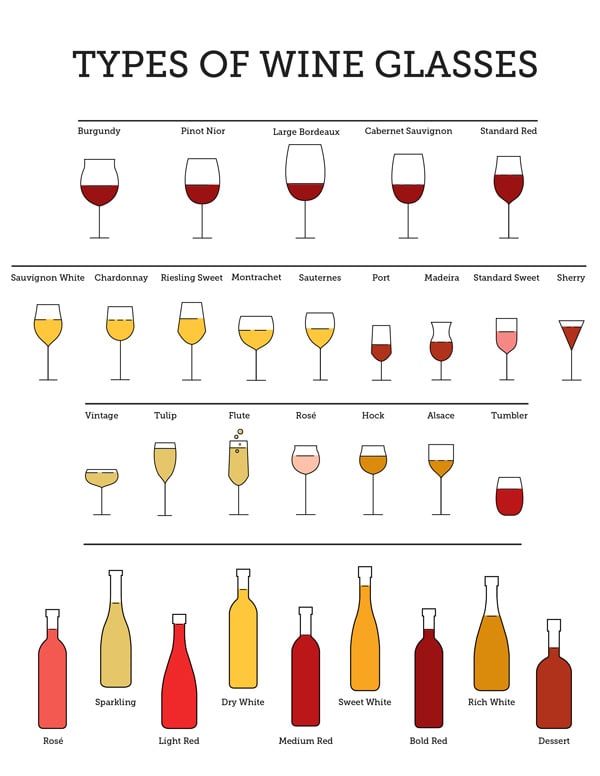 Types of Wine Glasses Explained: A Comprehensive Guide
