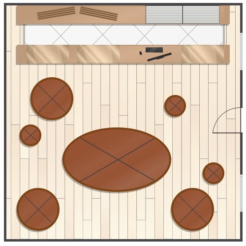 bakery design layout