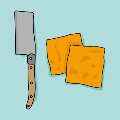 Cheddar Cheese Knife