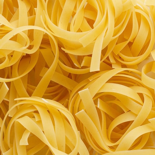 Close up of dry pasta