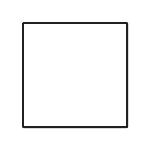 Black outlined square