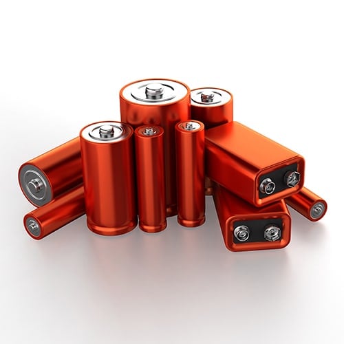 variety of different size batteries