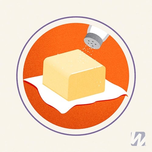 Illustration of Salted Butter