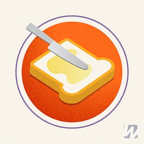 Illustration of Spreadable Butter