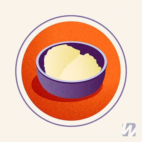 Illustration of Whipped Butter