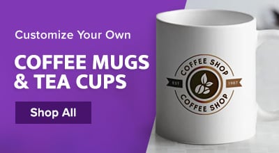 Customizable Coffee Mugs and Tea Cups