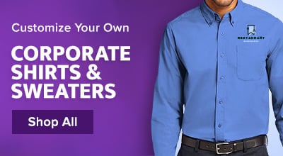 Customizable Corporate Shirts and Sweaters