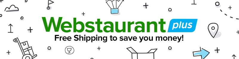 Get free shipping with WebstaurantPlus