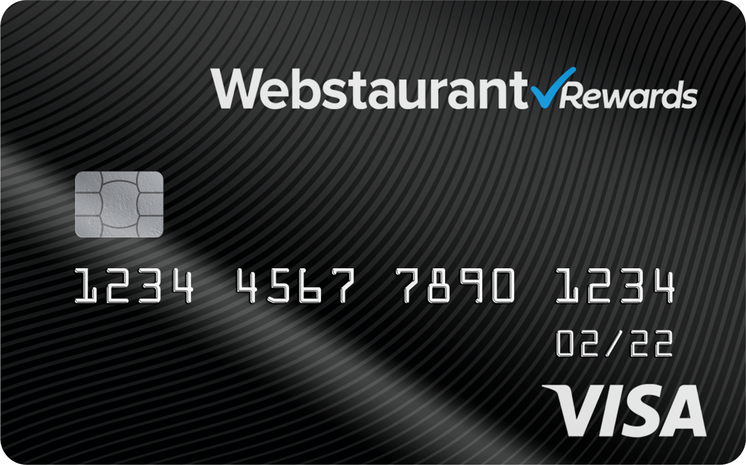 Webstaurant Rewards VISA Credit Card