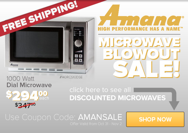 Armana Microwave Blowout Sale!