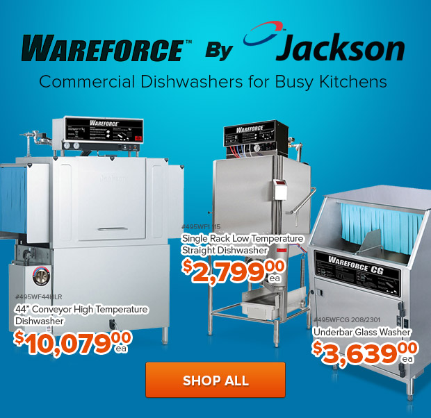 Wareforce by Jackson Dishwashers at Great Prices!