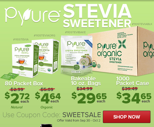 Stevia Sweetener on Sale!