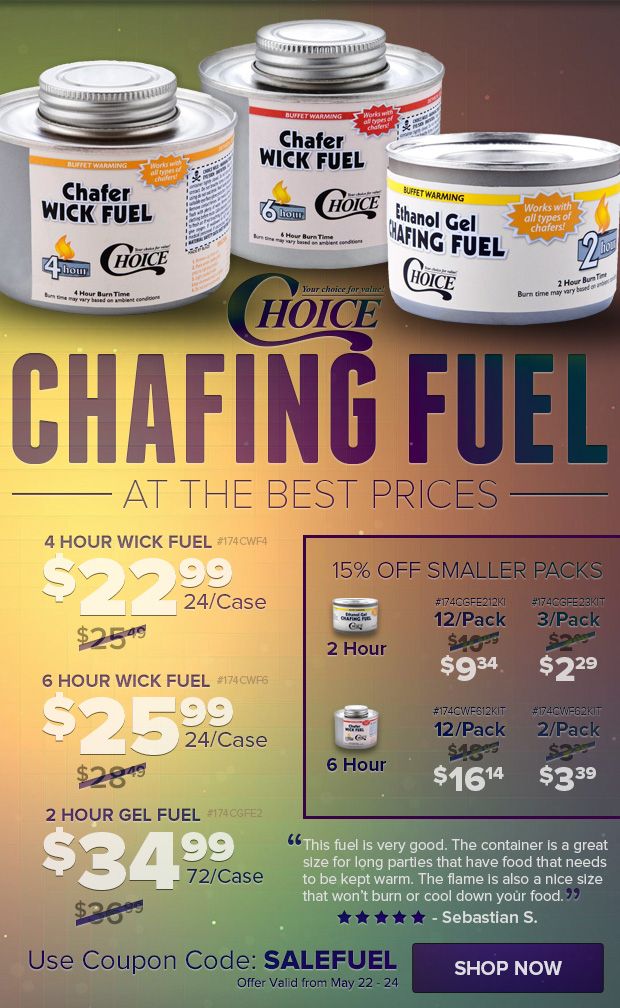 Save on Choice Chafer Fuel!