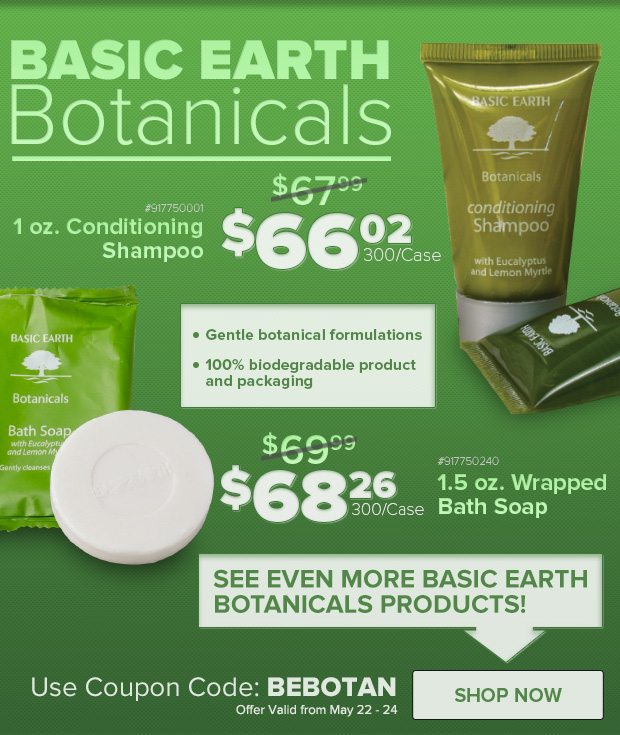 Basic Earth Botanicals on Sale!