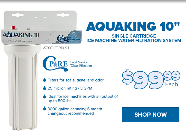 Aquaking Ice Machine Water Filter!