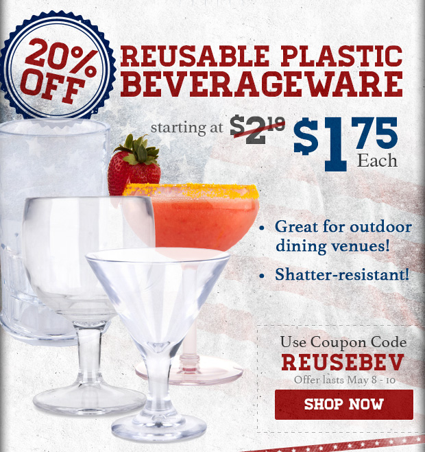 Reusable Plastic Beverageware