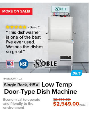 Noble Warewashing Dishwashers & Noble Chemicals