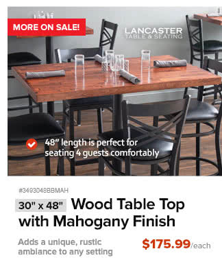 LT&S Butcher Block Table Tops