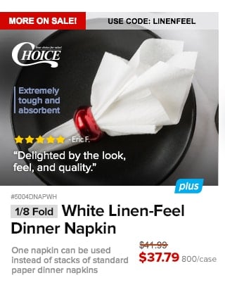 Choice Linen-Feel Napkins