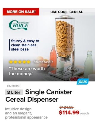Choice Cereal Dispensers