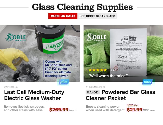 Glass Cleaning Supplies