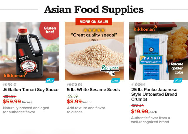 Asian Food Supplies