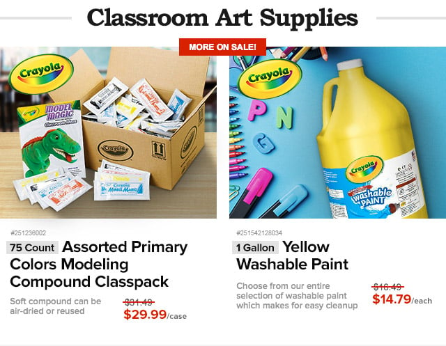 Classroom Art Supplies