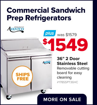 Commercial Sandwich Prep Refrigerators