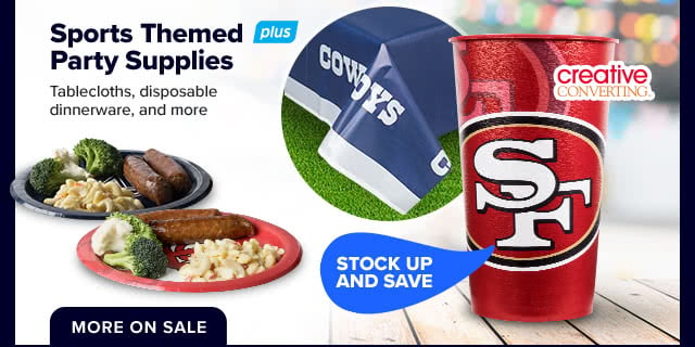 Sports Themed Party Supplies