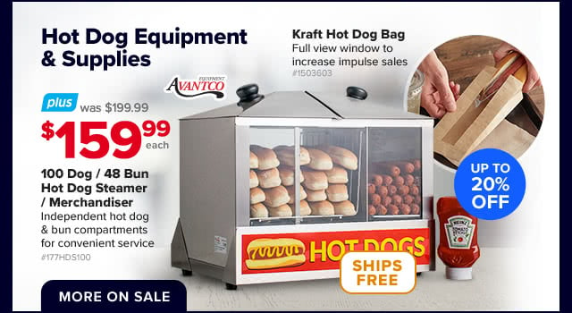 Hot Dog Equipment & Supplies