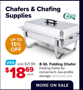 Chafers & Chafing Accessories