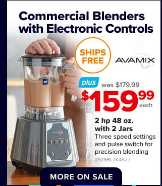 Commercial Blenders with Electronic Controls