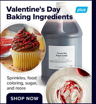 Valentine's Day Baking Ingredients