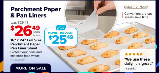 Parchment Paper & Pan Liners